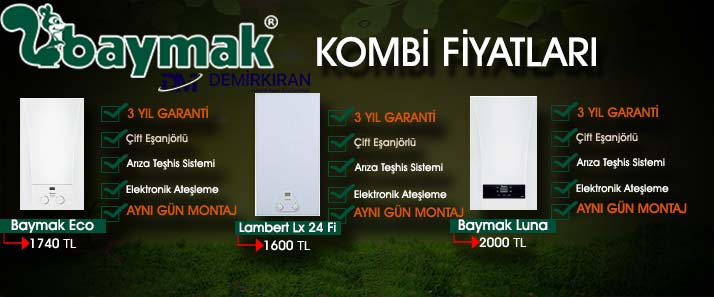 Baymak Yetkili Bayi - İstanbul Baymak Yetkili Bayiler - Baymak Kombi Fiyatları - Baymak Klima Fiyatları -