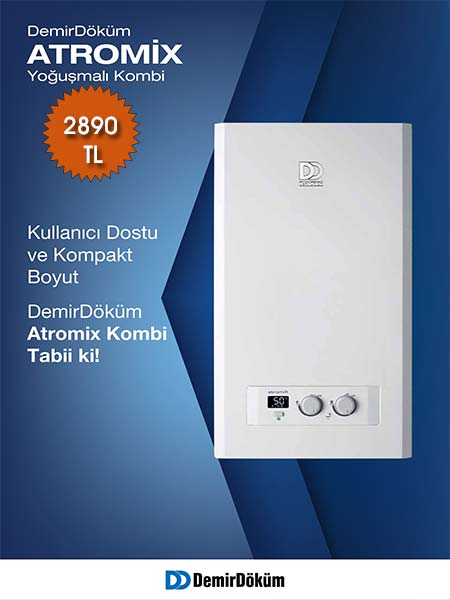 Demirdöküm Atromix Yoğuşmalı Kombi - Demirdöküm Kombi Fiyatları